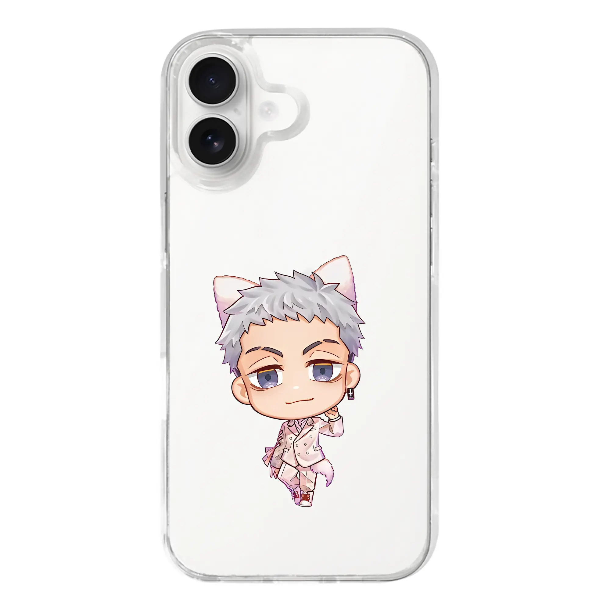 東京リベンジャーズ グッズ,三ツ谷隆 - iPhone 17シリーズ 透明スマホケース – 薄型・耐衝撃・精密フィット保護カバー